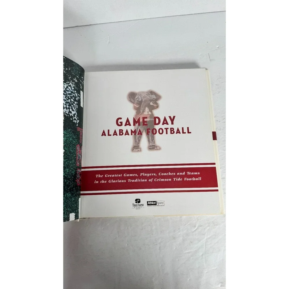 Game Day Football Books Lot Texas Alabama Nebraska Wisconsin Penn State 2005